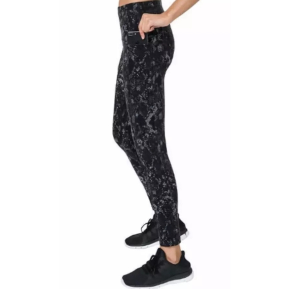 Tuff Athletics women's athletic leggings snake print size S - Picture 2 of 12